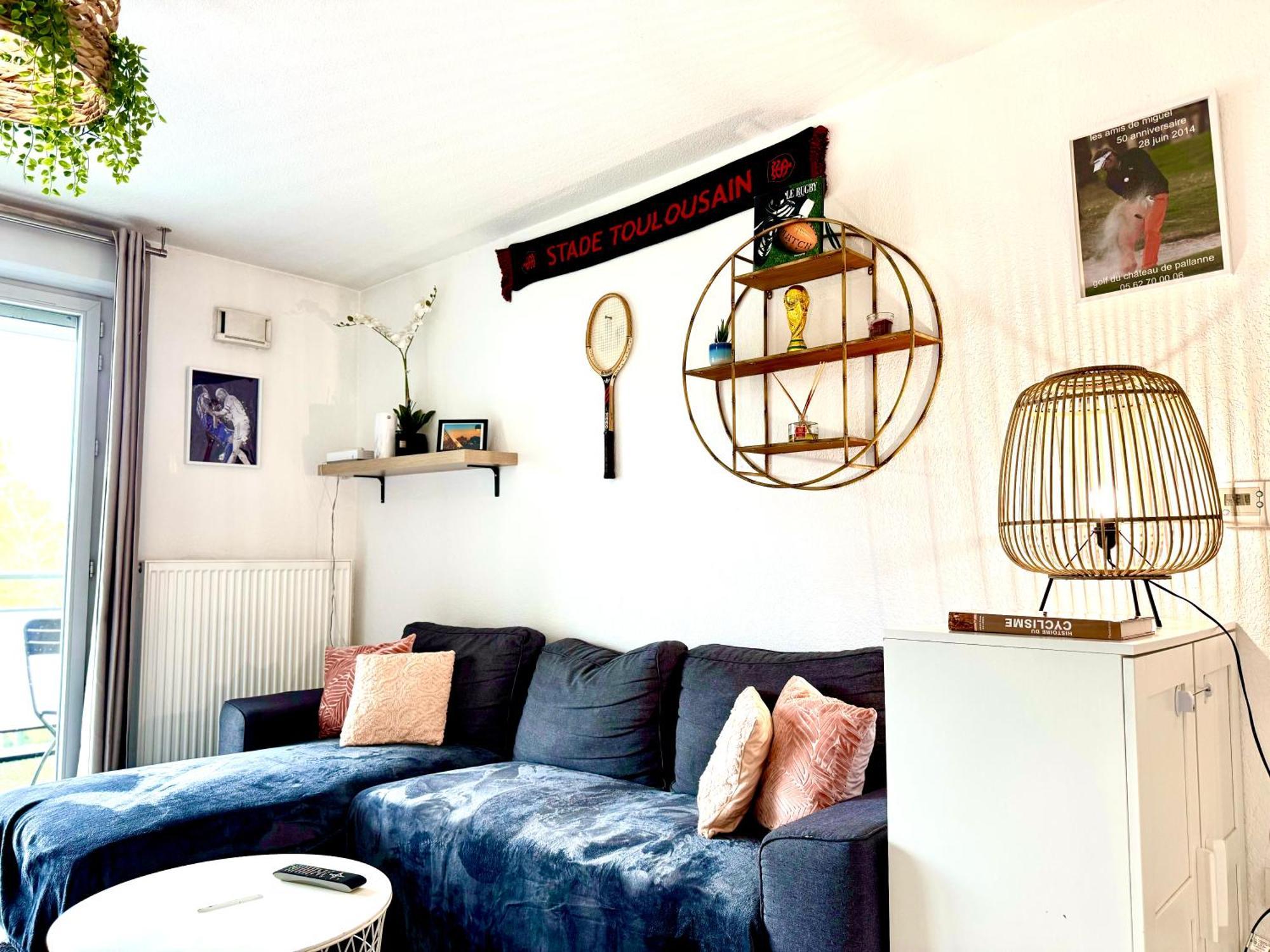 Bel Appartement T3 De 60M2 Avec Parking, Terrasse, Proche Du Metro Et Du Periph Toulouse Exteriér fotografie