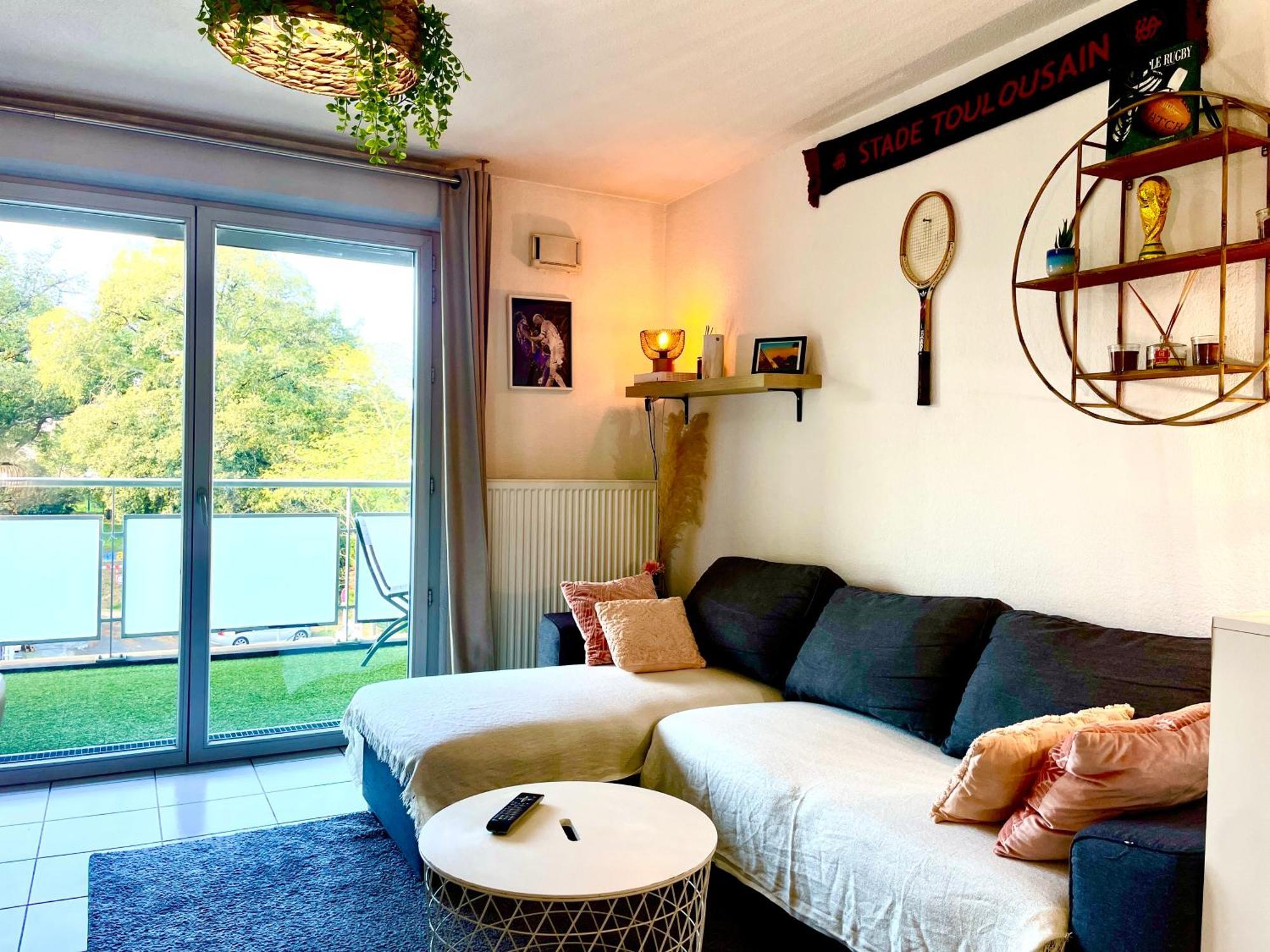 Bel Appartement T3 De 60M2 Avec Parking, Terrasse, Proche Du Metro Et Du Periph Toulouse Exteriér fotografie