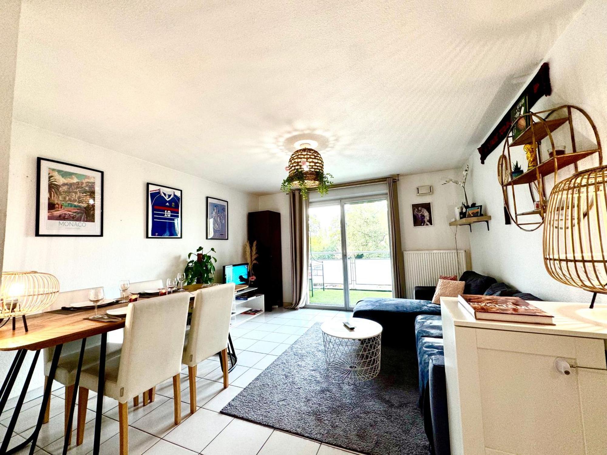 Bel Appartement T3 De 60M2 Avec Parking, Terrasse, Proche Du Metro Et Du Periph Toulouse Exteriér fotografie