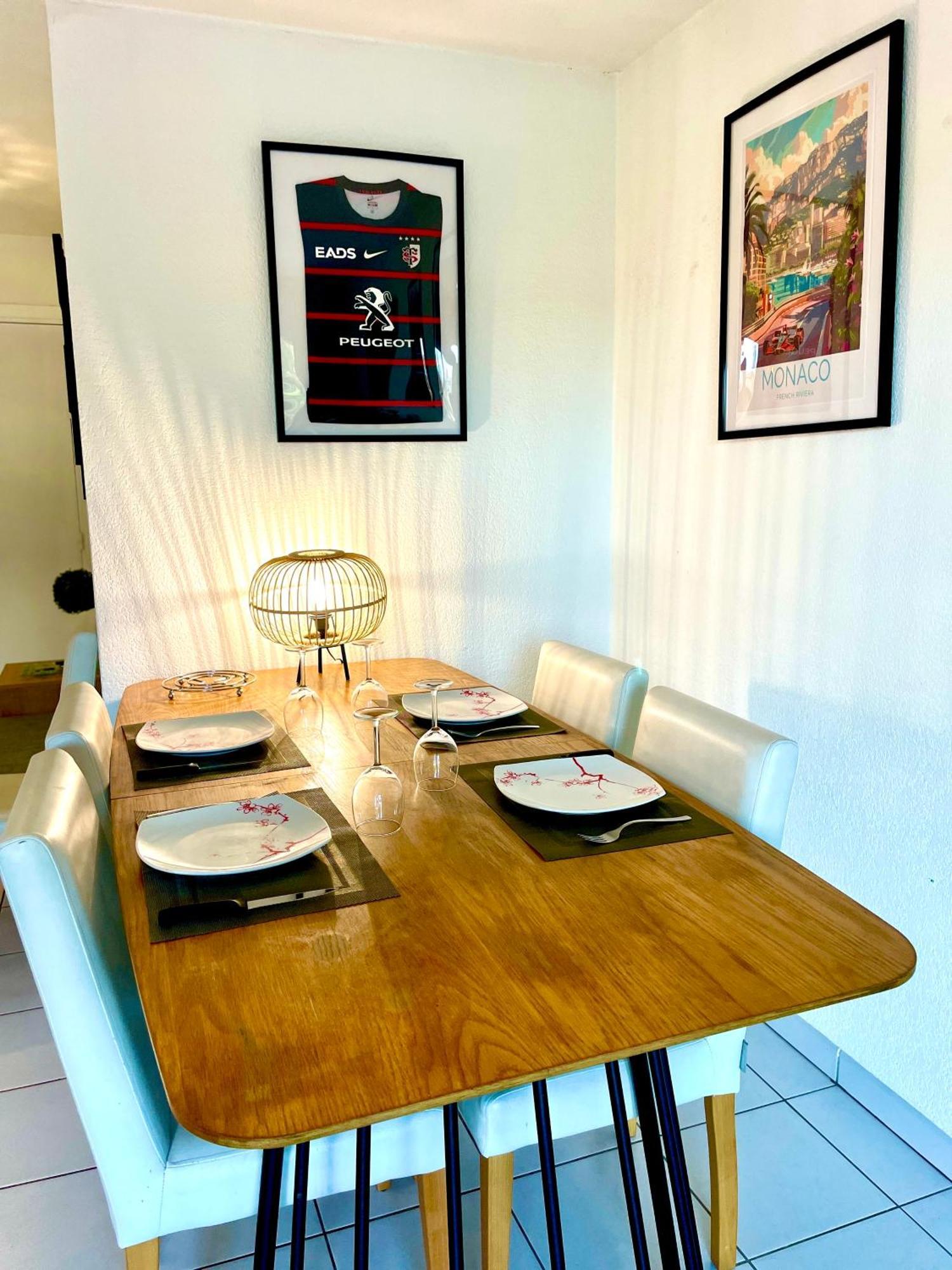 Bel Appartement T3 De 60M2 Avec Parking, Terrasse, Proche Du Metro Et Du Periph Toulouse Exteriér fotografie