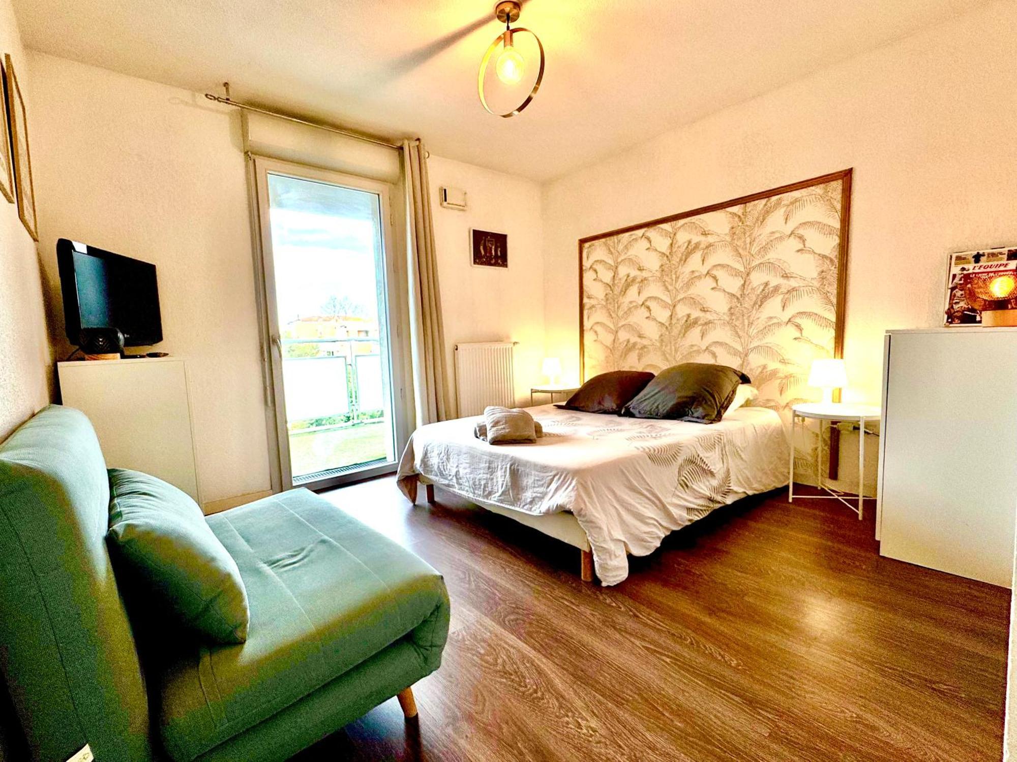 Bel Appartement T3 De 60M2 Avec Parking, Terrasse, Proche Du Metro Et Du Periph Toulouse Exteriér fotografie