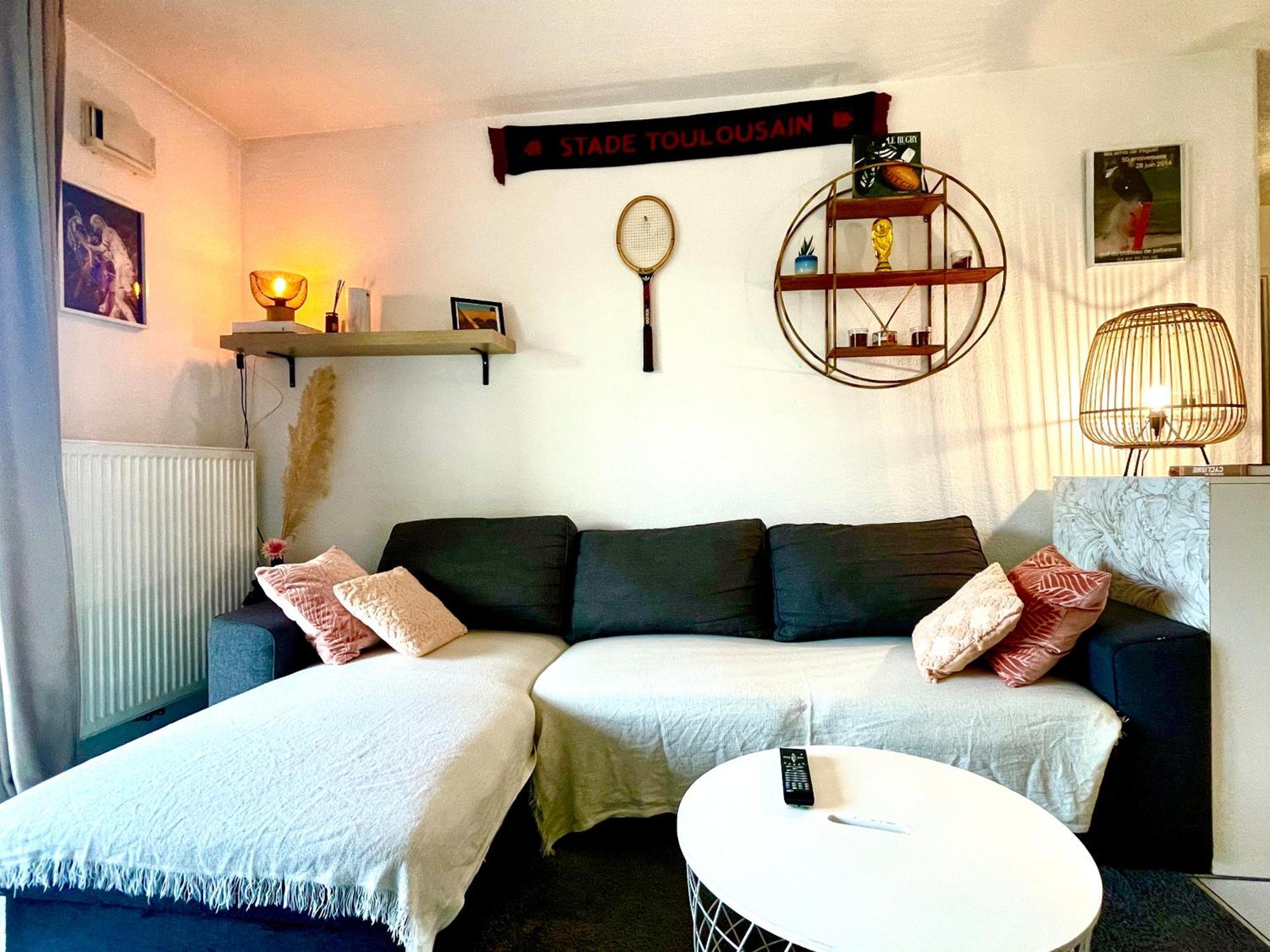 Bel Appartement T3 De 60M2 Avec Parking, Terrasse, Proche Du Metro Et Du Periph Toulouse Exteriér fotografie