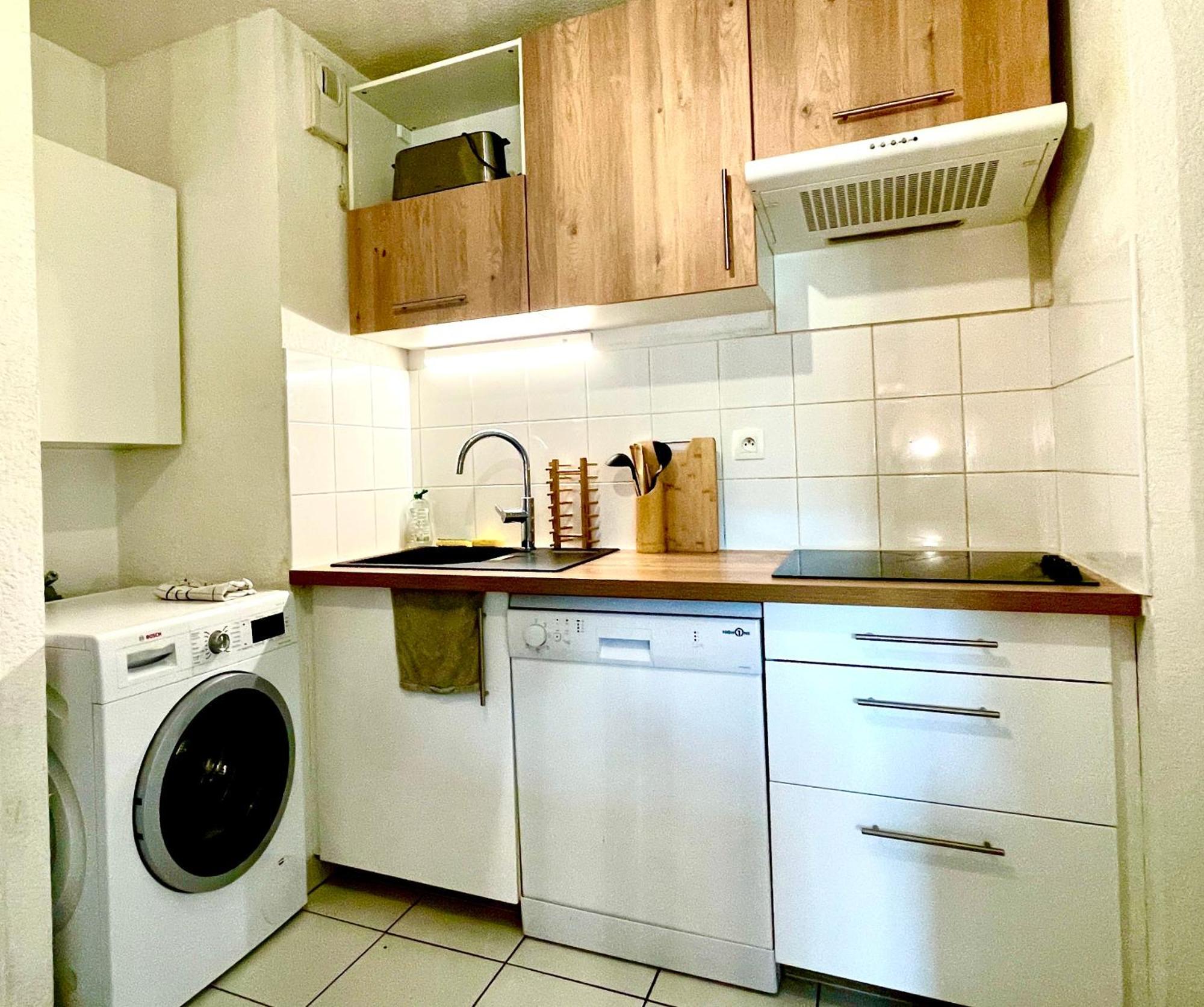 Bel Appartement T3 De 60M2 Avec Parking, Terrasse, Proche Du Metro Et Du Periph Toulouse Exteriér fotografie