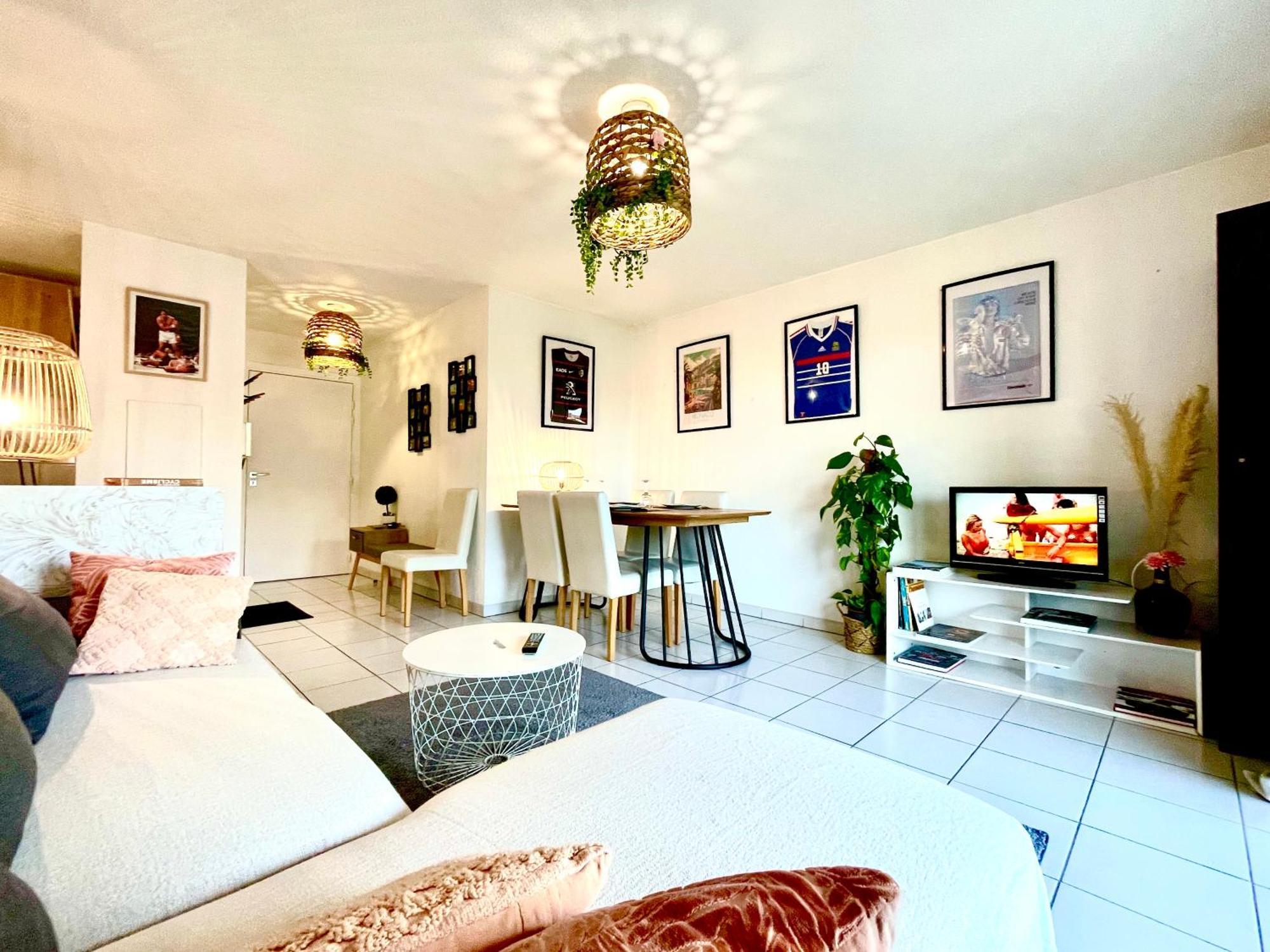Bel Appartement T3 De 60M2 Avec Parking, Terrasse, Proche Du Metro Et Du Periph Toulouse Exteriér fotografie